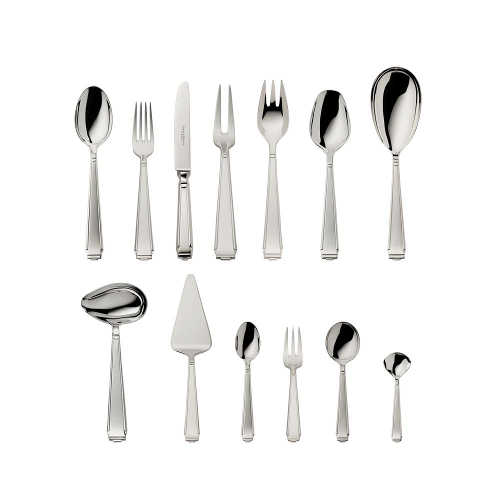 Art Deco Sterling Silver Flatware Collection