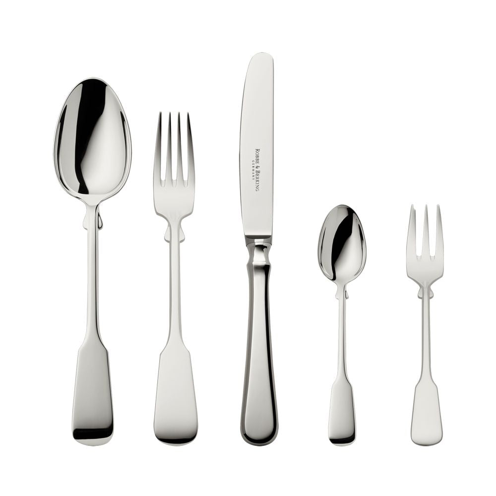 Spade (Spaten) Sterling Silver Flatware Collection