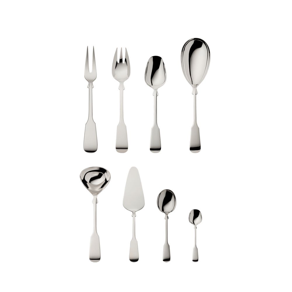 Spade (Spaten) Sterling Silver Flatware Collection