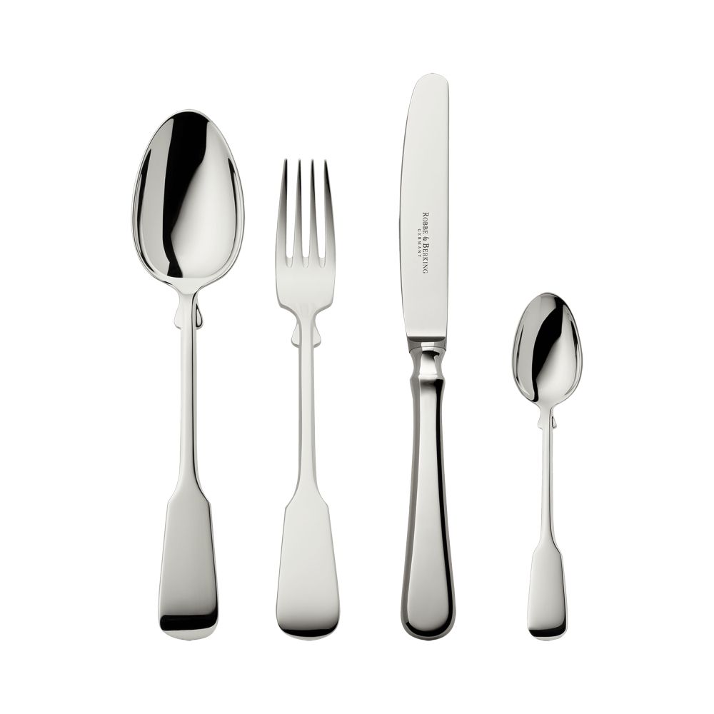 Spade (Spaten) Sterling Silver Flatware Collection