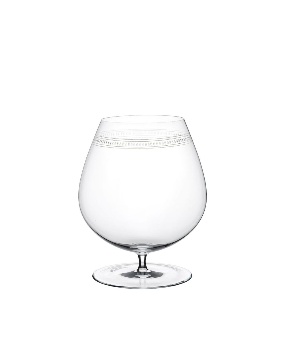 Brandy Snifter - Pearl Border