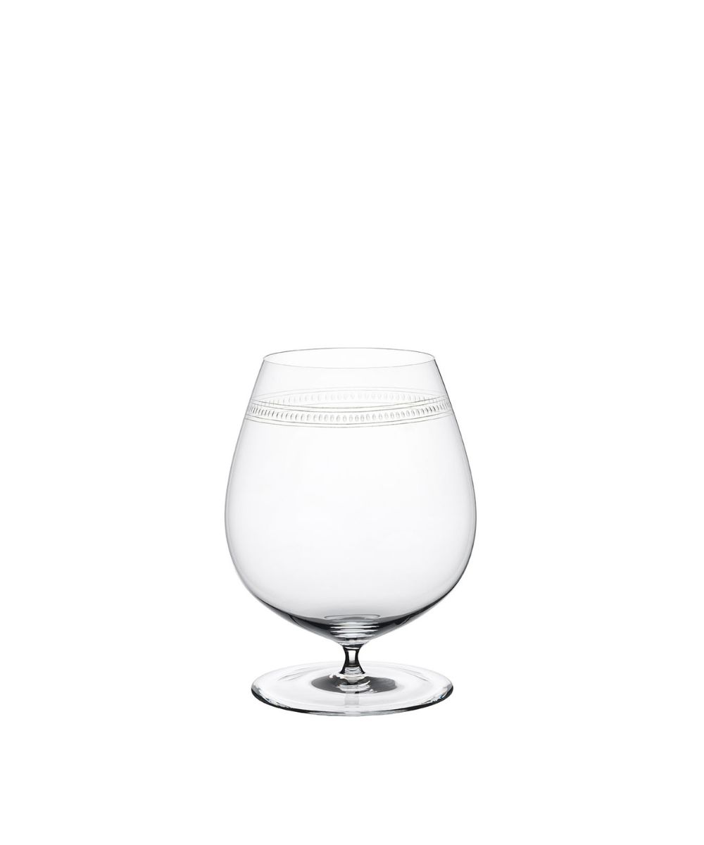 Brandy Snifter - Pearl Border