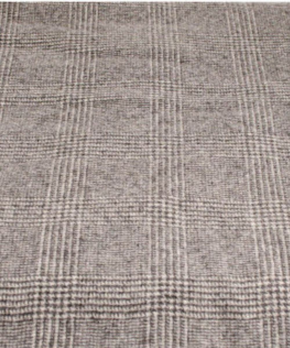 Glen Plaid Cashmere Bed Blanket