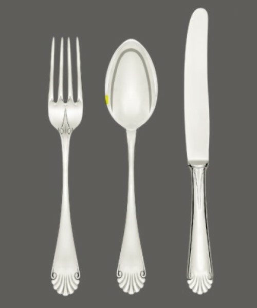 Jarosinski & Vaugoin Sterling Silver Flatware Pattern No. 039