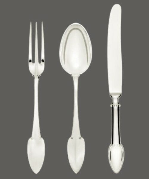 Jarosinski & Vaugoin Sterling Silver Flatware Pattern No. 055