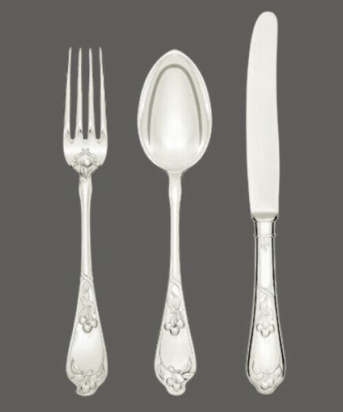 Jarosinski & Vaugoin Sterling Silver Flatware Pattern No. 056