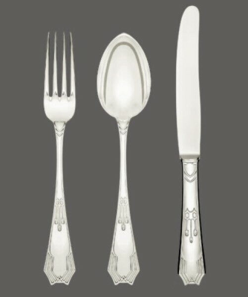 Jarosinski & Vaugoin Sterling Silver Flatware Pattern No. 061