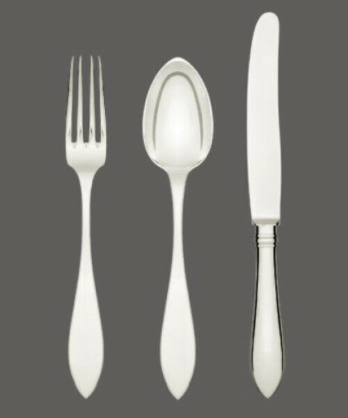 Jarosinski & Vaugoin Sterling Silver Flatware Pattern No. 095