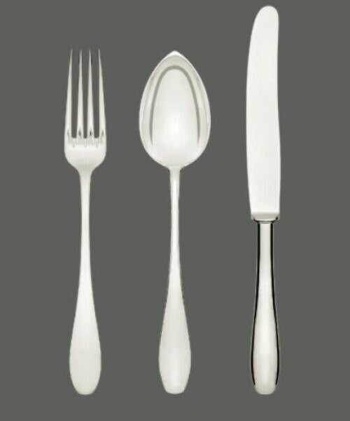 Jarosinski & Vaugoin Sterling Silver Flatware Pattern No. 097