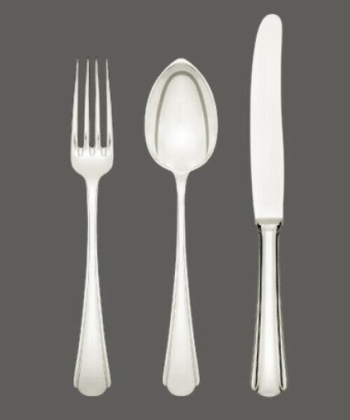 Jarosinski & Vaugoin Sterling Silver Flatware Pattern No. 098