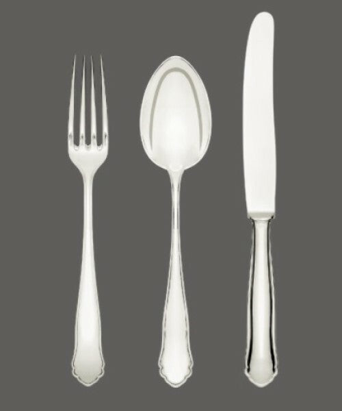 Jarosinski & Vaugoin Sterling Silver Flatware Pattern No. 099