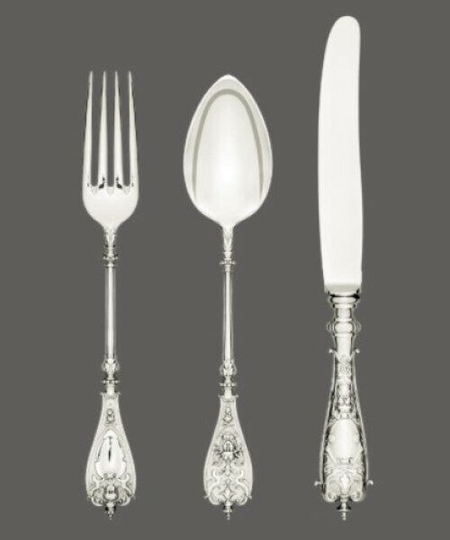 Jarosinski & Vaugoin Sterling Silver Flatware Pattern No. 125