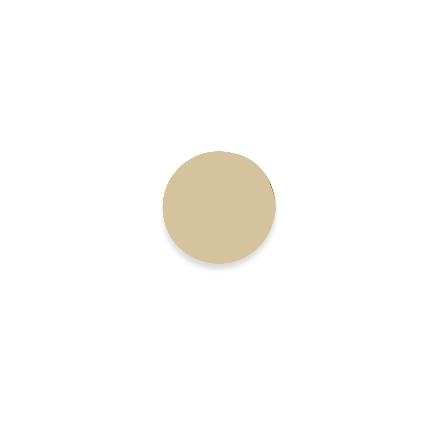 14K Gold Plain Blazer Button | The Lanam Shop