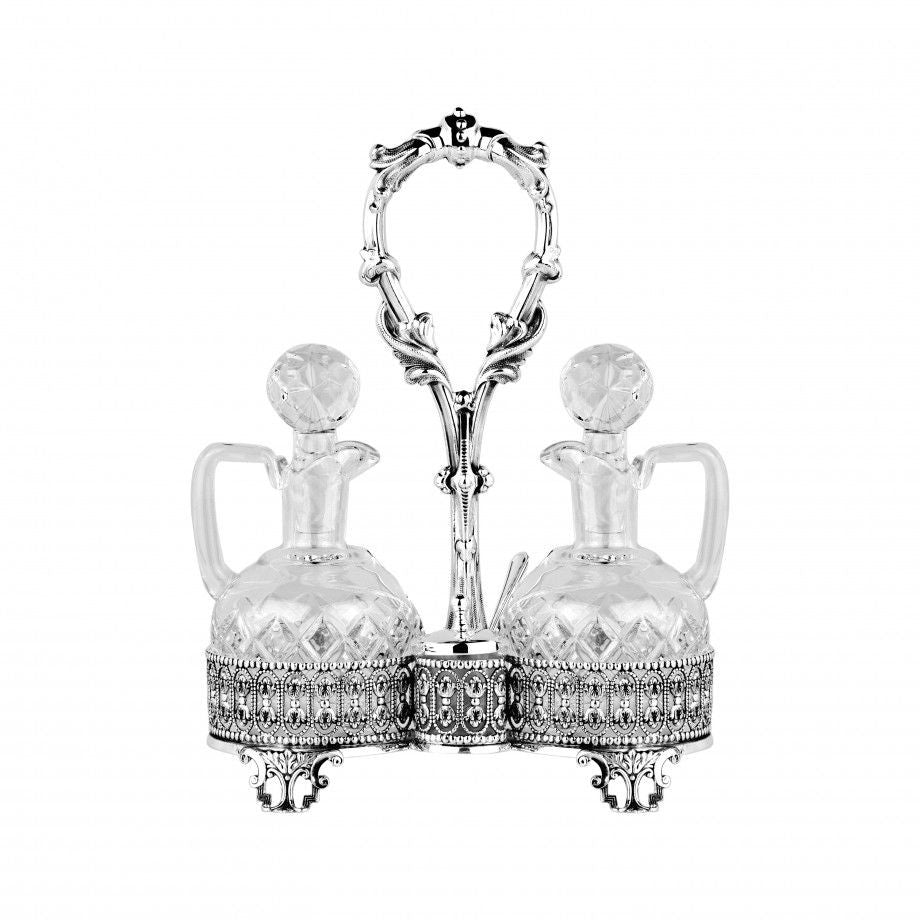Tulip Motif Cruet Set