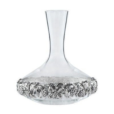 Grape Silverplate Decanter