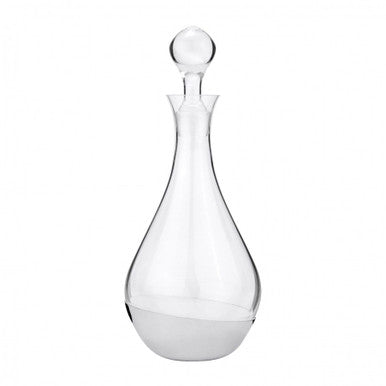 Wave Silverplate Decanter