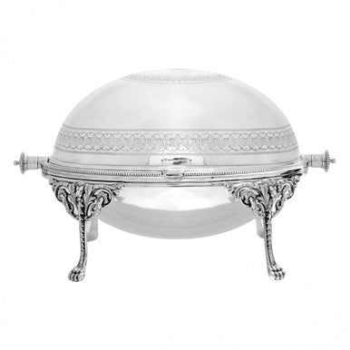 Roll-Top Regency Sterling Silver Server