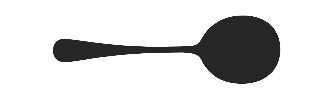 Round Serving Spoon