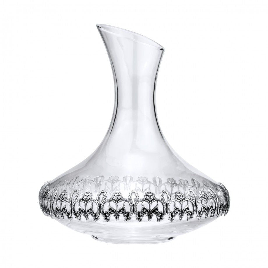 Floral Scroll Decanter