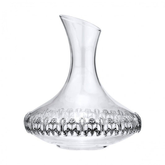 Floral Scroll Decanter