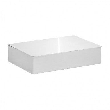 Rectangular Sterling Silver Box with Wood Interior