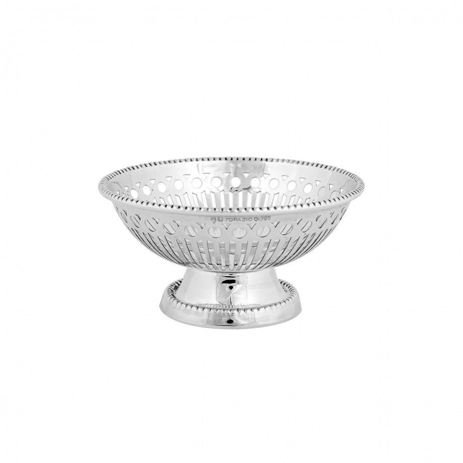 Pedestal Server with Pierced Bowl (Small)