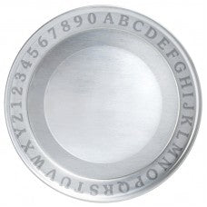 Child's A-B-C Pewter Plate