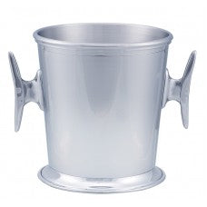 Nautical Pewter Wine Bucket with Handles