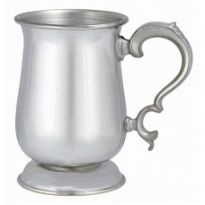 Tulip Pewter Tankard