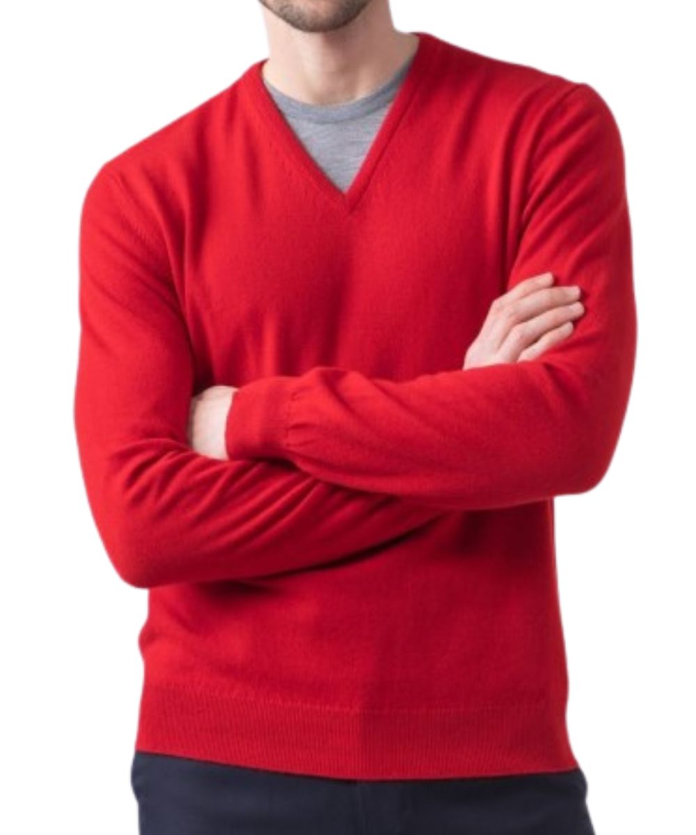 Johnstons Cashmere V-Neck Sweater