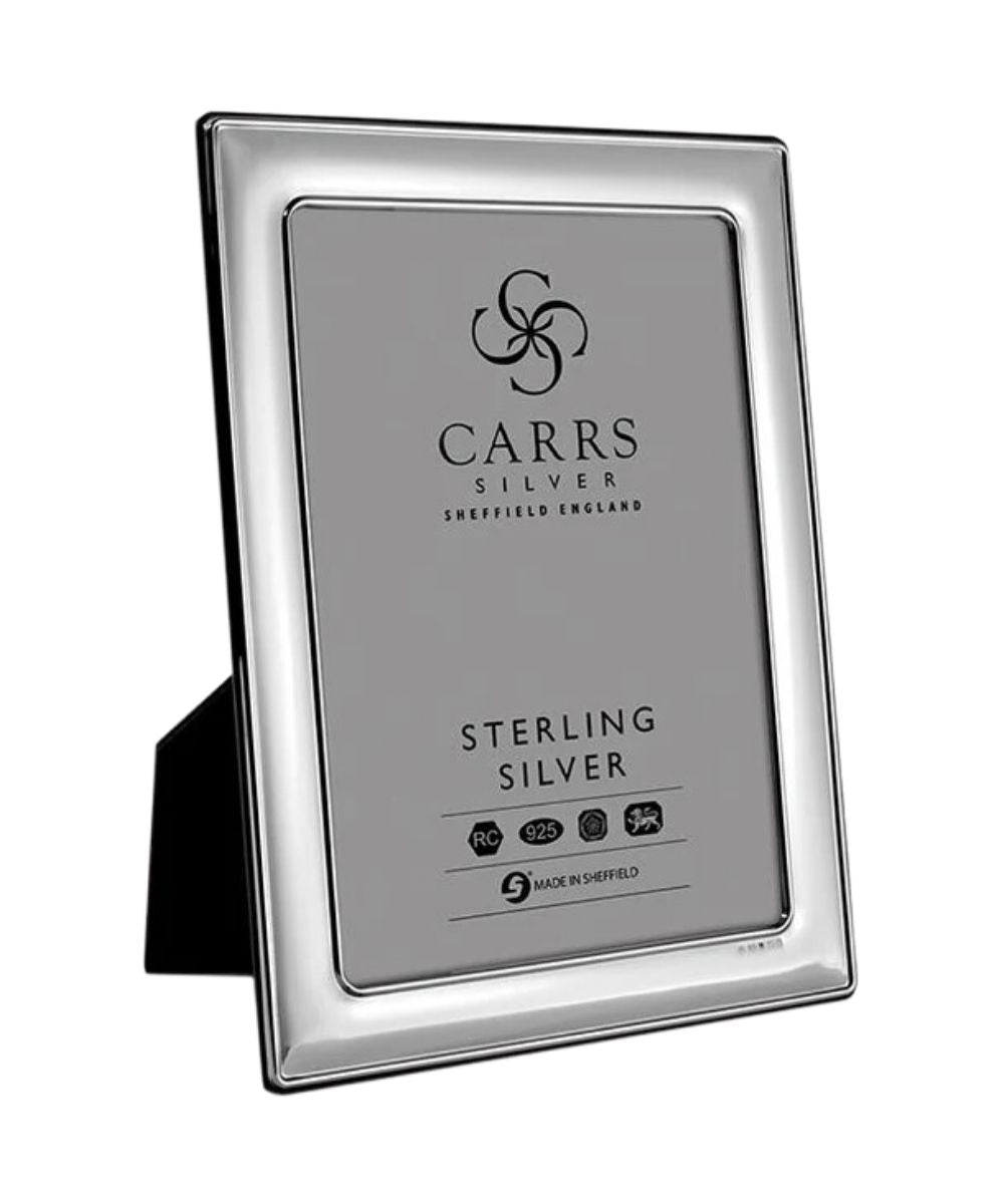 Classic Plain Edge Sterling Silver Frame