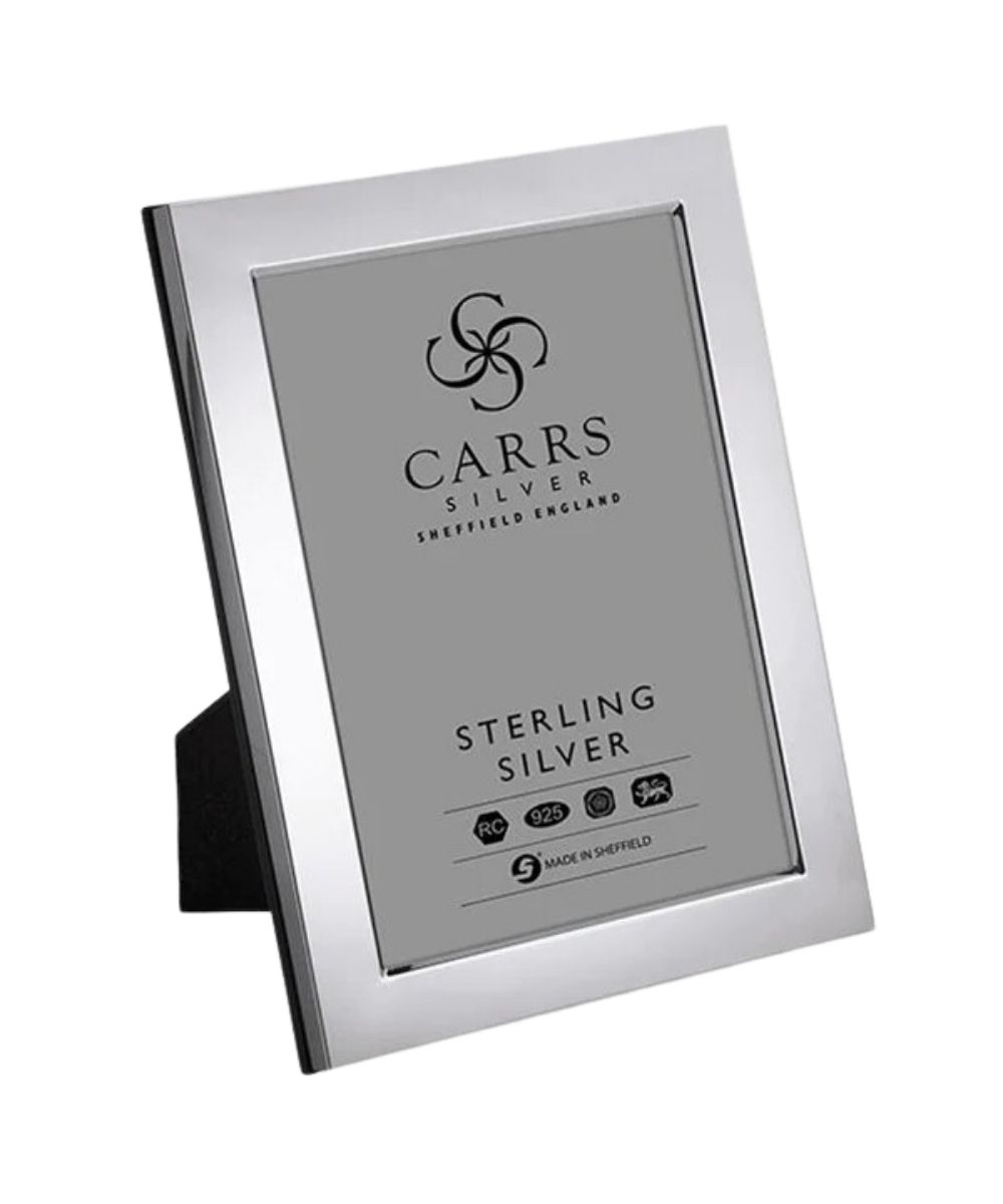 Classic Flat Sterling Silver Frame