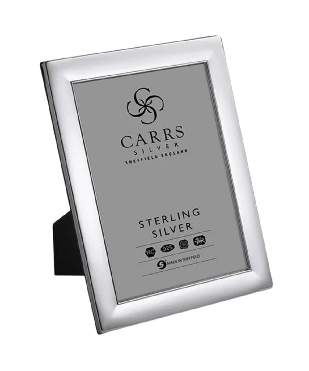 Traditional Plain Sterling Silver Frame