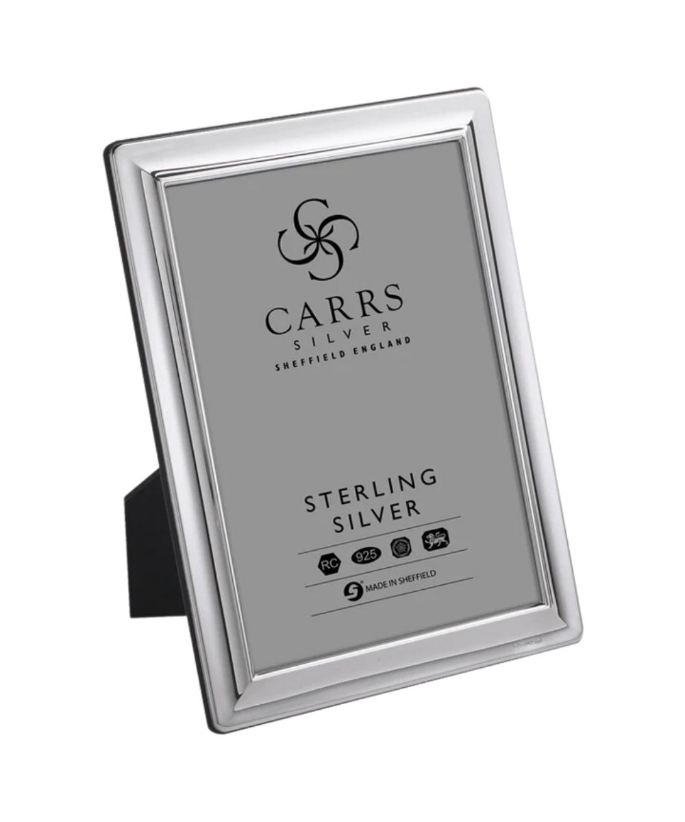 Plain Bevel Sterling Silver Frame