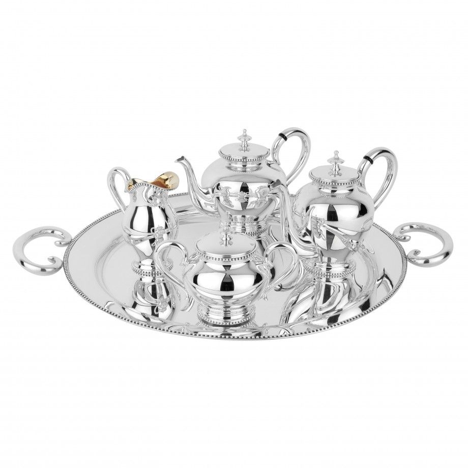 Continental Sterling Silver Tea & Coffee Service