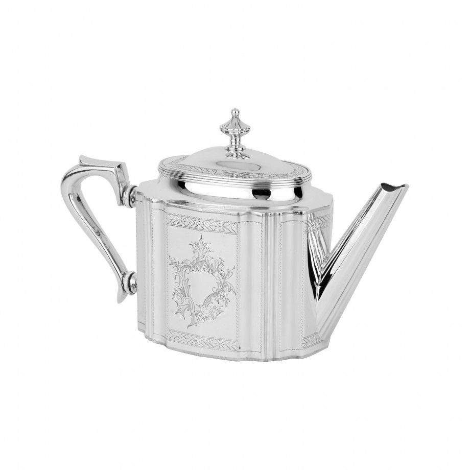 Old English-Style Sterling Silver Tea & Coffee Service