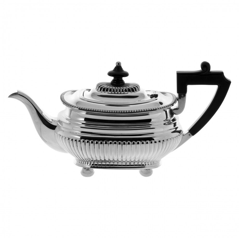 Queen Anne Sterling Silver Tea & Coffee Service