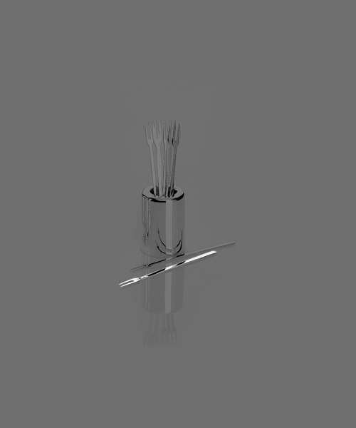 Alta Sterling Silver Cocktail Stick Set