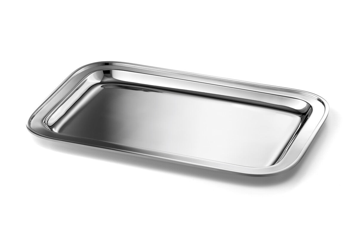 Condiment Tray in Silverplate