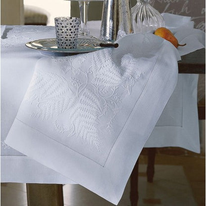 Fern Hand Embroidered Table Linens Collection