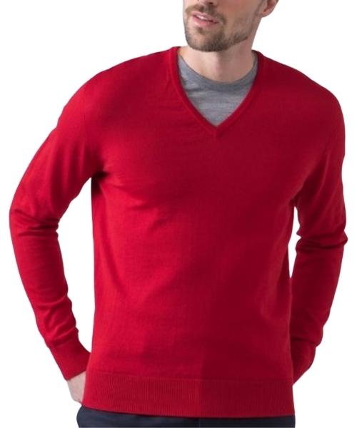 Johnstons Merino Wool V-Neck Sweater