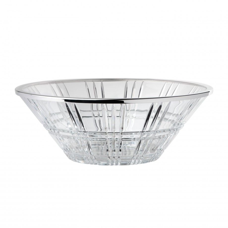 City Bowl Collection with Silverplate Rim