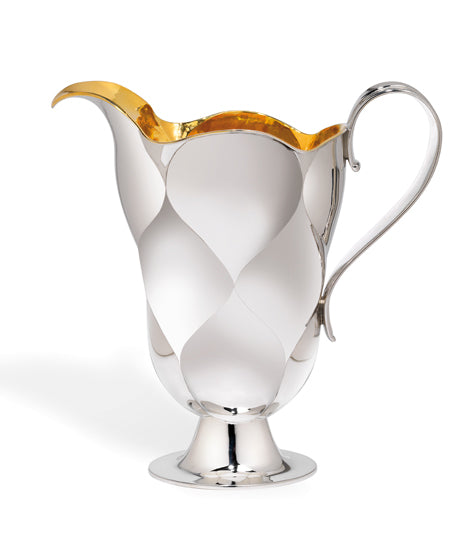 Jug with Guilding by Otto Prutscher in Sterling Silver