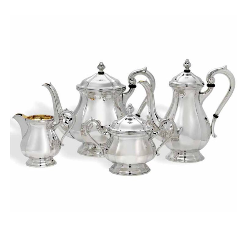 Classic Tea Service in Sterling Silver