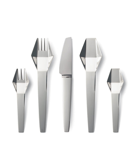 Cut Sterling Silver Cutlery Collection