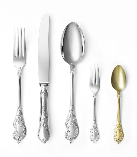 Rocaille No. 127 Sterling Silver Cutlery Collection