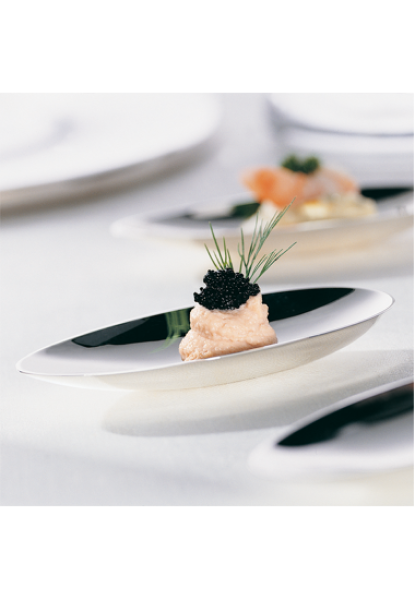 Appetizer Spoon in Silverplate