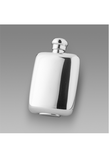 Robbe & Berking Classic Sterling Silver Rectangular Hip Flask