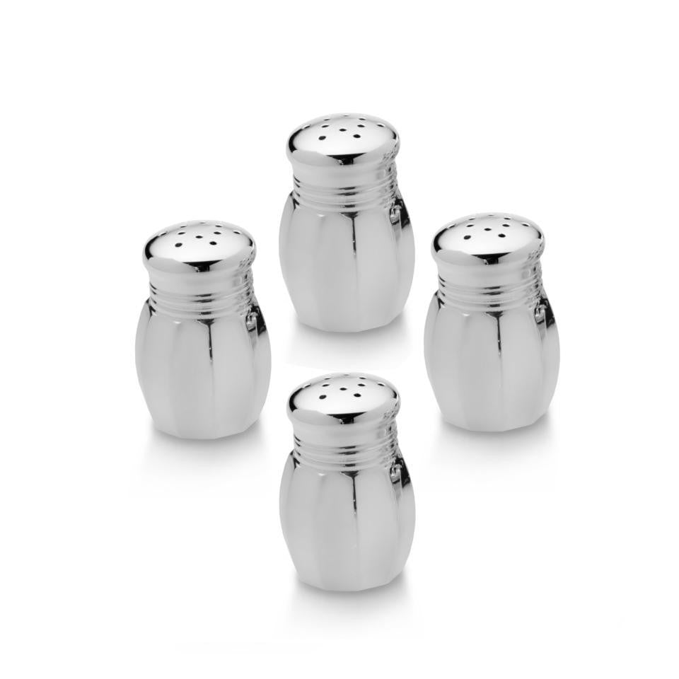 Empire Silver Mini Salt and Pepper Shakers in Pewter (Set of Four)