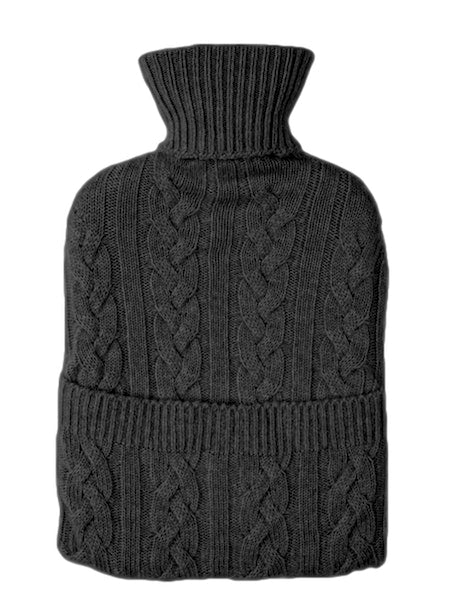Johnstons Cashmere Cable Hot Water Bottle
